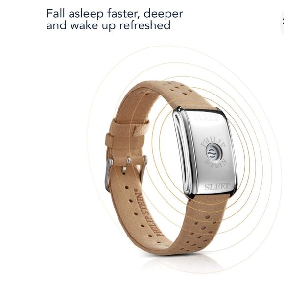 Unisex Sleep Bracelet by Philip Stein with Sleep Aid Natural Frequency Tech🤩